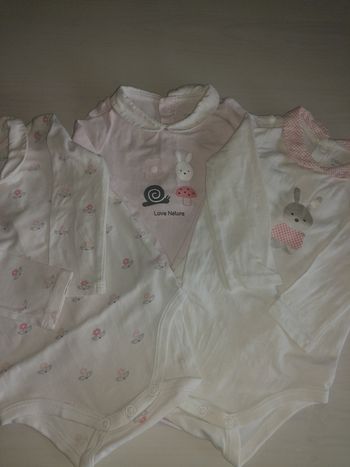 Lot 3 body manches longues