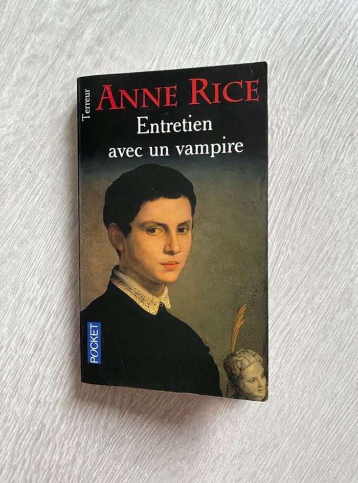 Livre Entretien avec un vampire Anne Rice