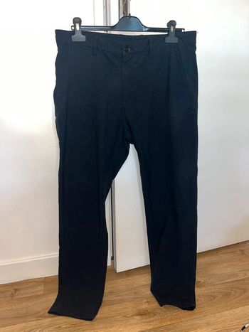 Pantalon de costume à carreaux rayé