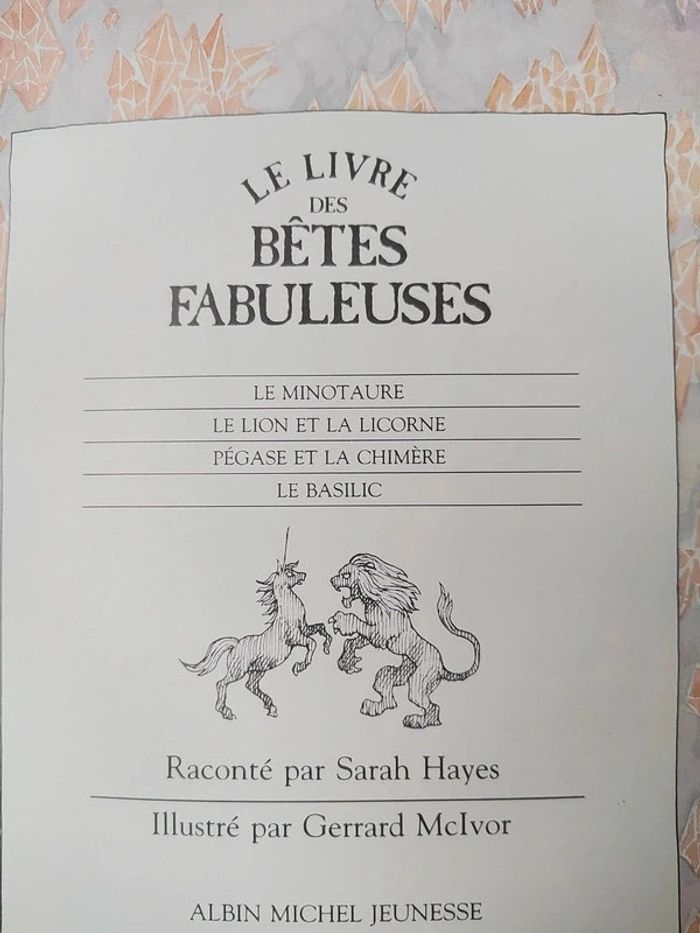 Histoires de bêtes fabuleuses - photo numéro 3