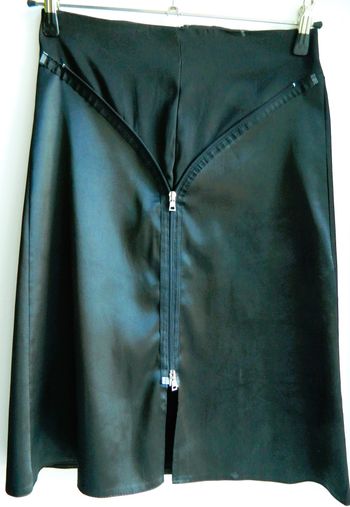 Jupe mi longue satinée T 1