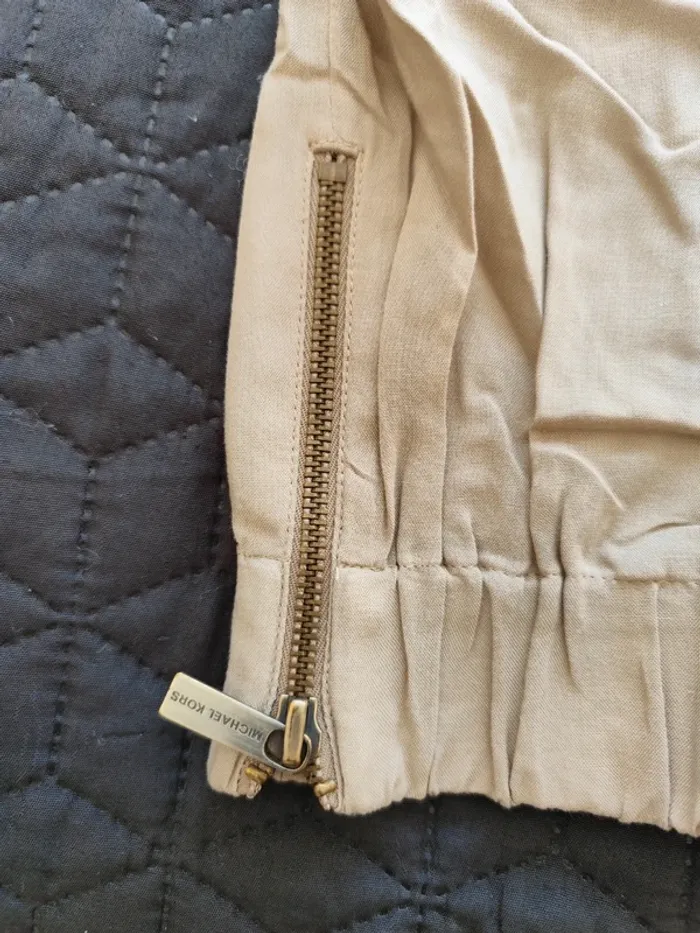 Pantalon fluide Michael Kors marron clair XL - photo numéro 3