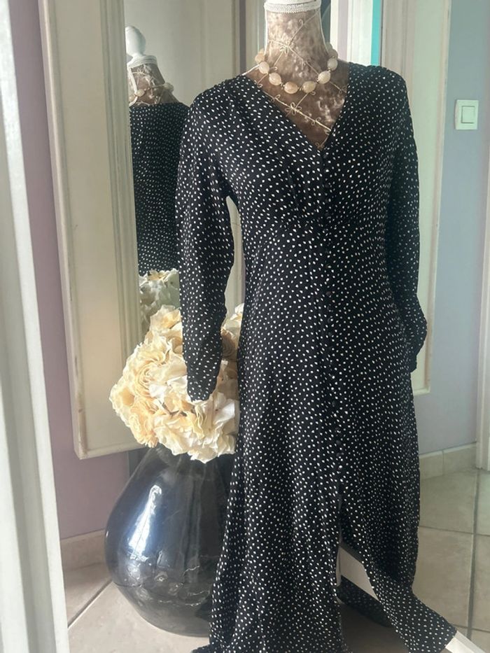 Robe noire Mango S - photo numéro 2