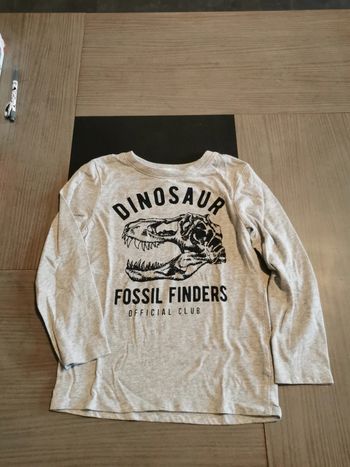 T-shirt manches longues h&m 4/6 ans