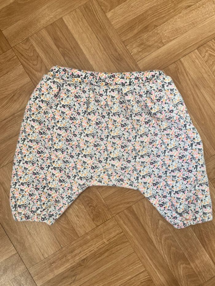 Pantalon jogging motifs fleurs 3 mois Tape à l’Oeil - photo numéro 3