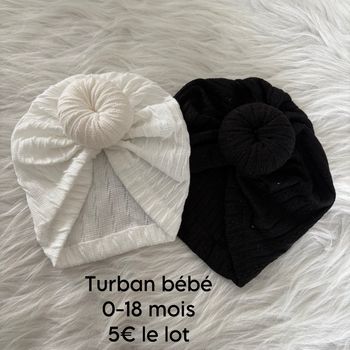 Turban bébé 0-18 mois