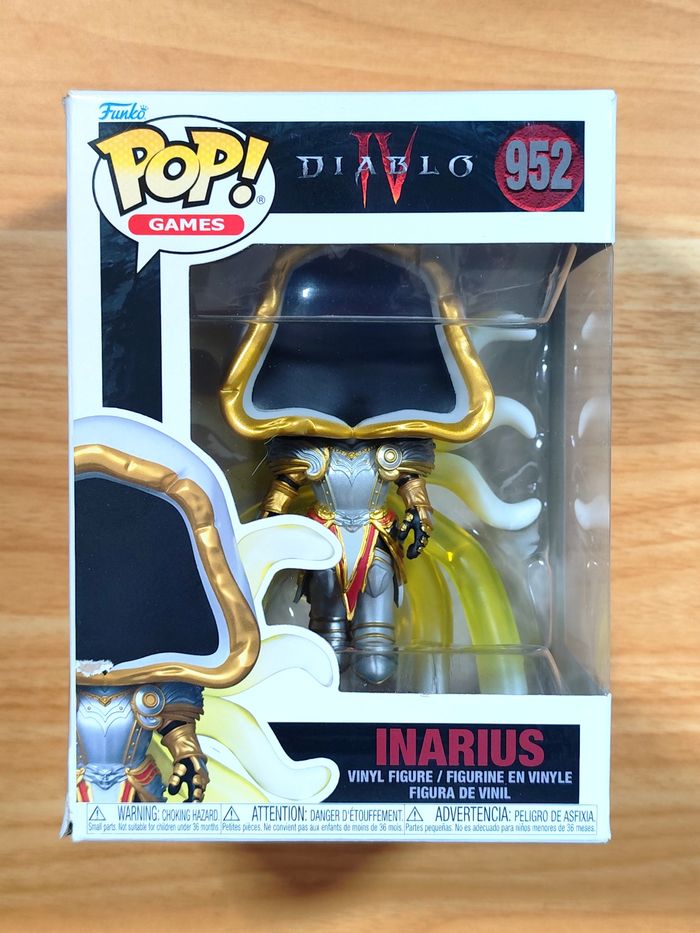 Funko Pop! Inarius 952 - Diablo IV Jeux Vidéo