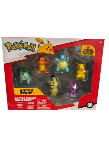 Coffret Pokémon Battle Figure multi-Pack x6 figurines Jazwares neuf