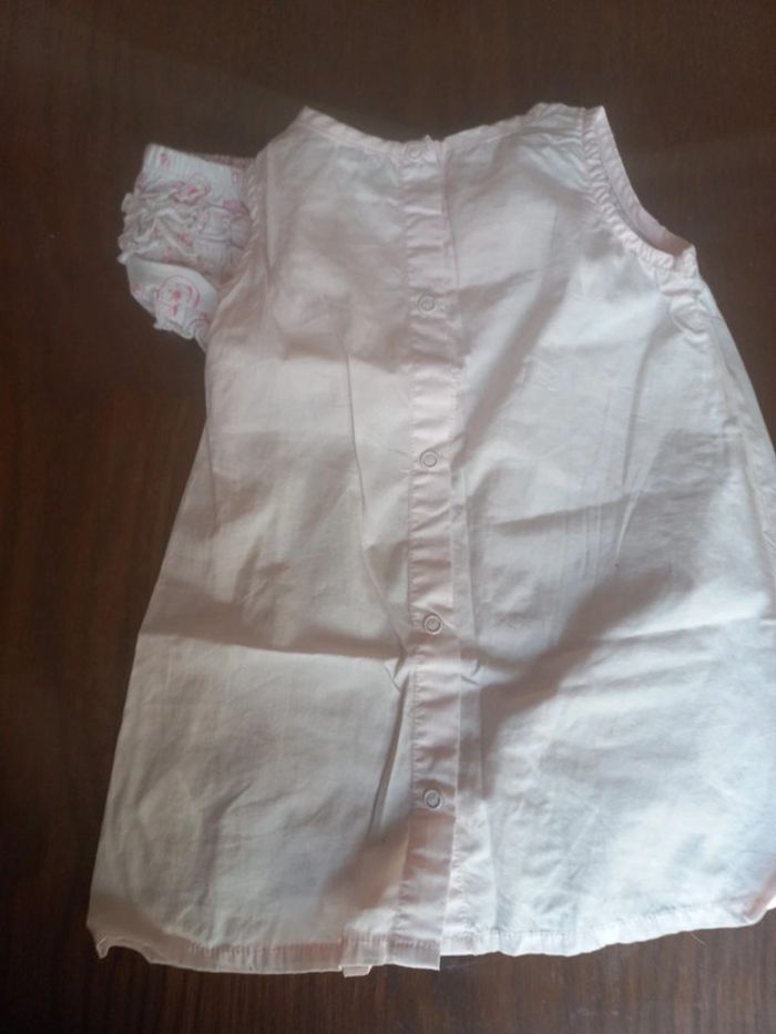 Robe légère "winnie" +bloomer disney baby 9-12mois - photo numéro 2