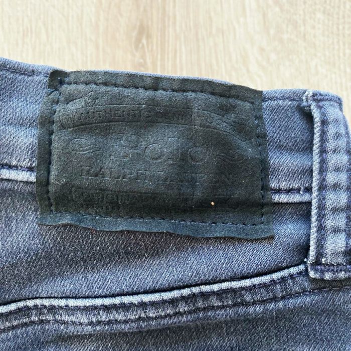 Polo Ralph Lauren Slim Jeans Noir Femme Exclusive Vintage Eldridge Skinny N°14 Collection (Taille XS) - photo numéro 7