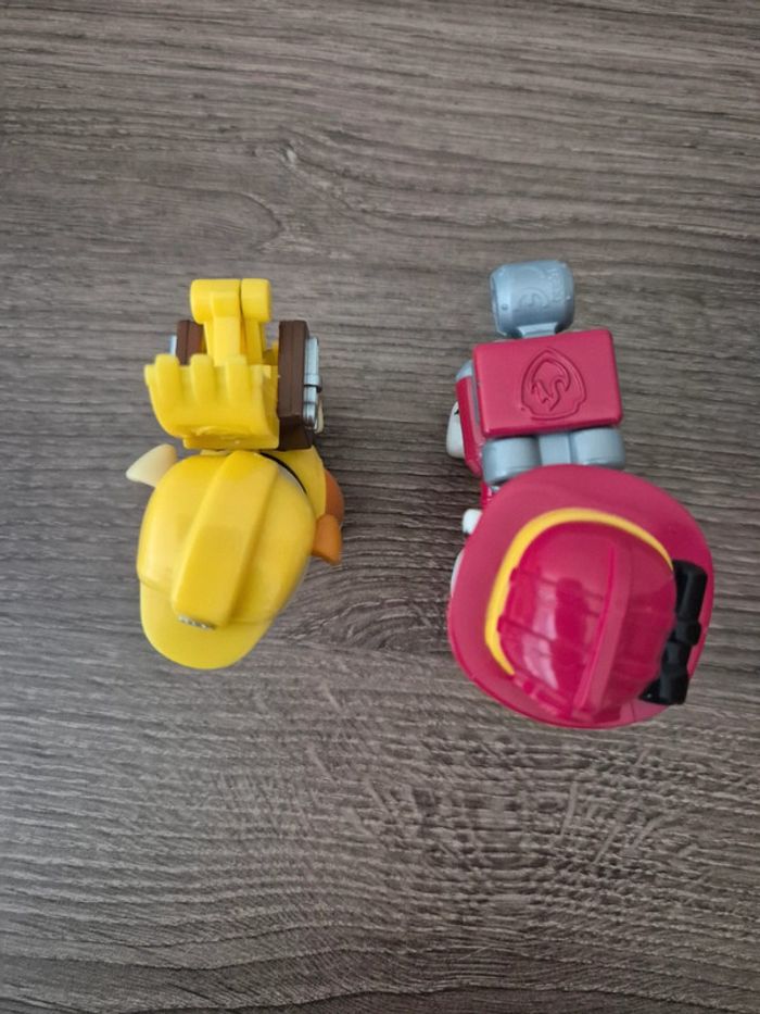 Lot de 2 figurines Pat Patrouille avec sacs articulés - photo numéro 3