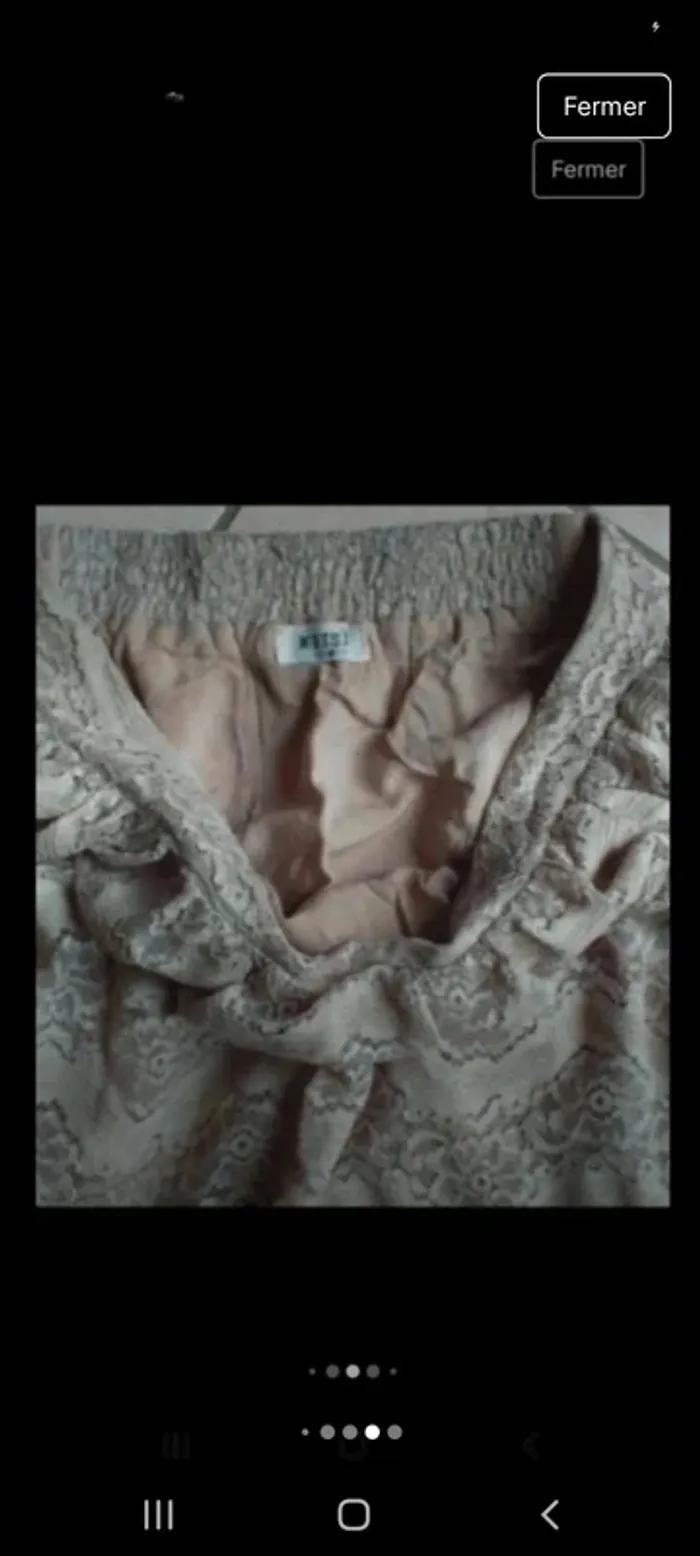 Jupe t.40 Meisie beige - photo numéro 11