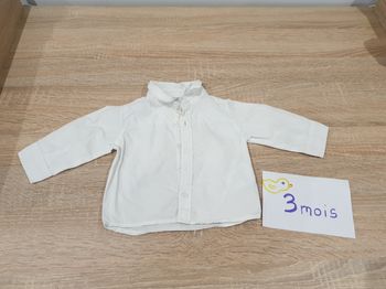 Chemise garçon 3mois