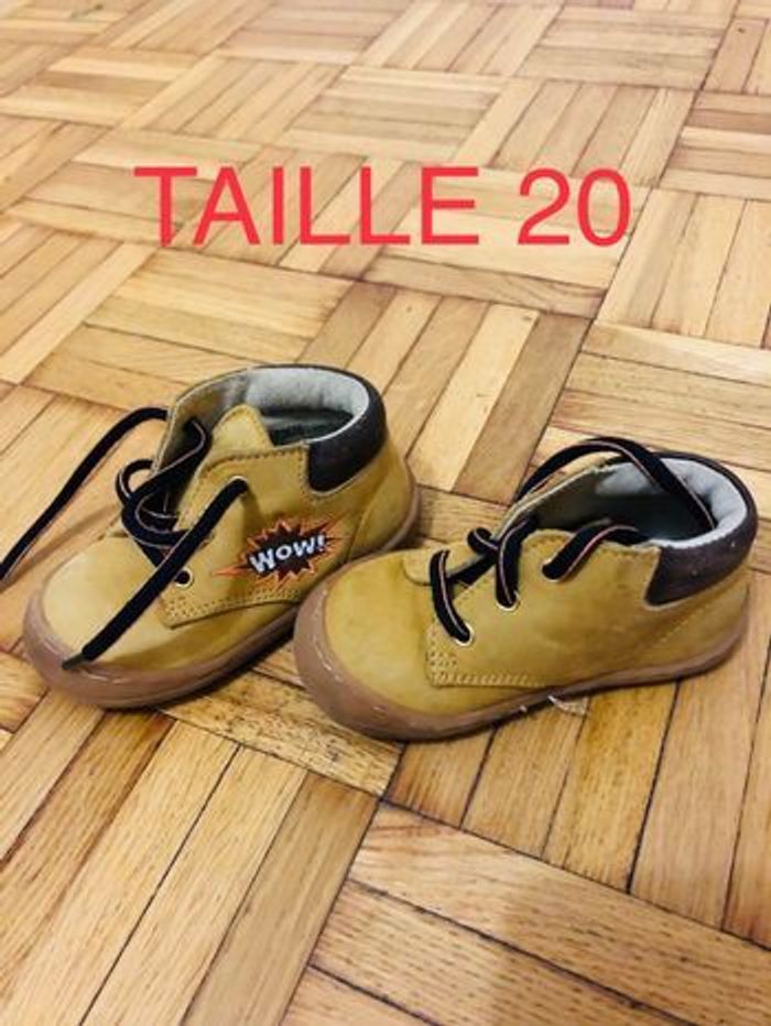 4 paires de chaussures bébé taille 19-20 - photo numéro 3