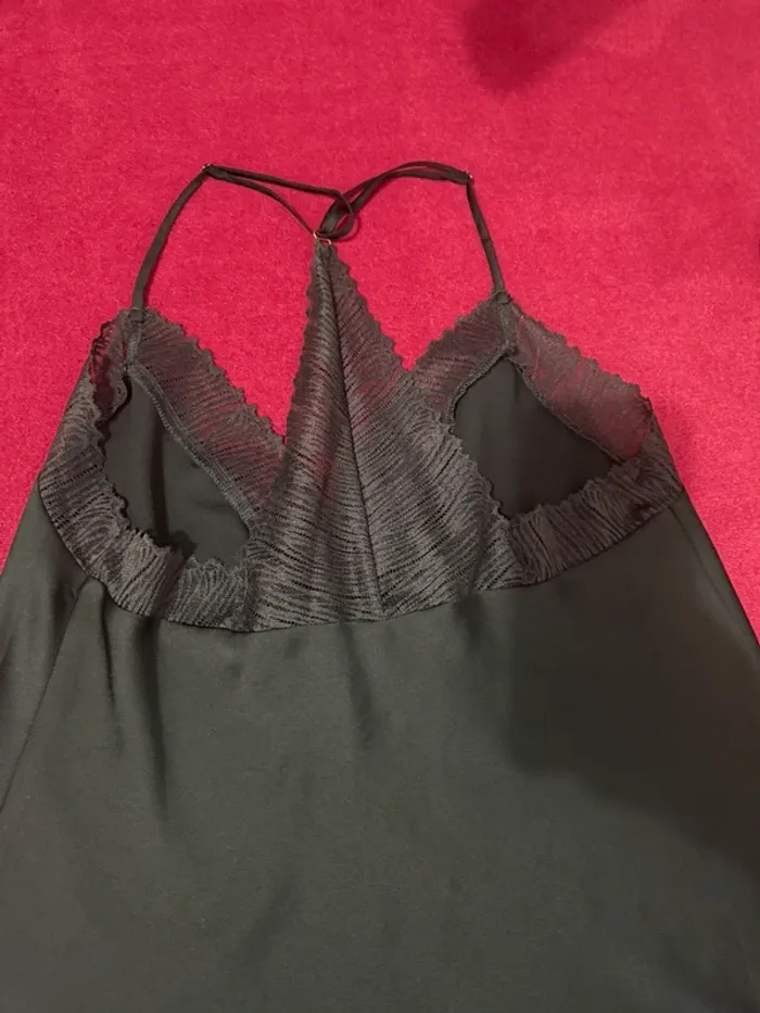 Lot de 5 top satin très bon état Etam M - photo numéro 7