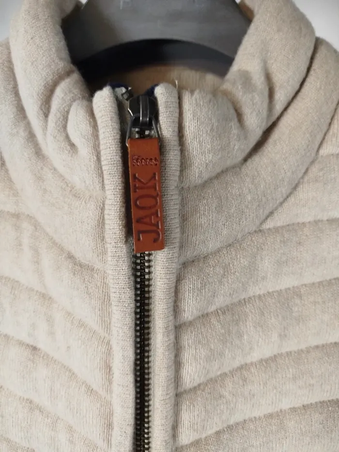 Veste sans manche en mérinos JACK x Bande de joueur A212 - photo numéro 2
