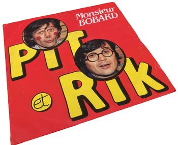 Vinyle 45 tours   Pit et Rik  Monsieur Bobard   (1982)  AZ 1.926 