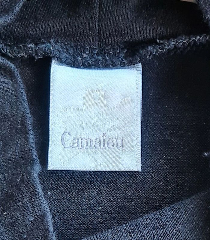 Top noir Camaïeu, 34/XS - photo numéro 3