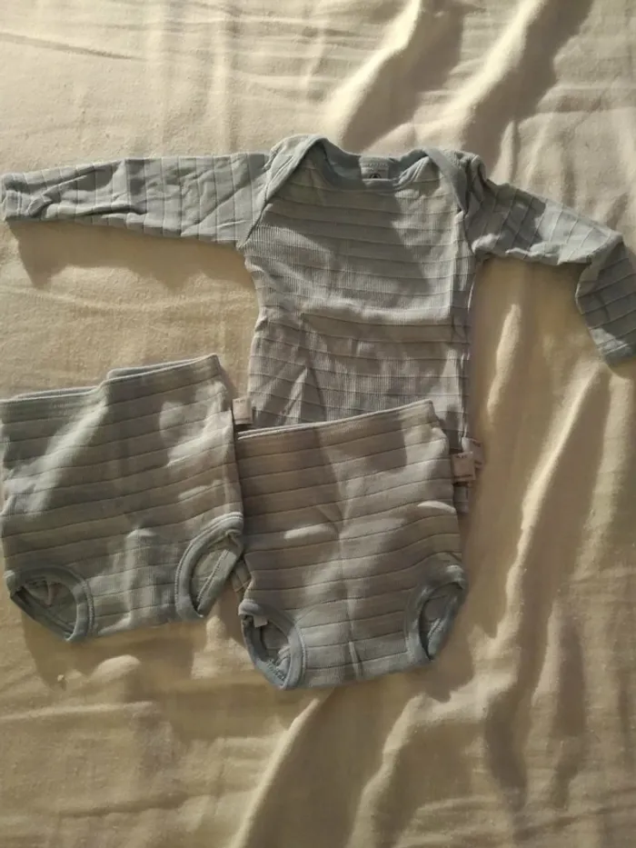 Ensemble Tee Shirt Culotte Petit Bateau Garçon - photo numéro 2