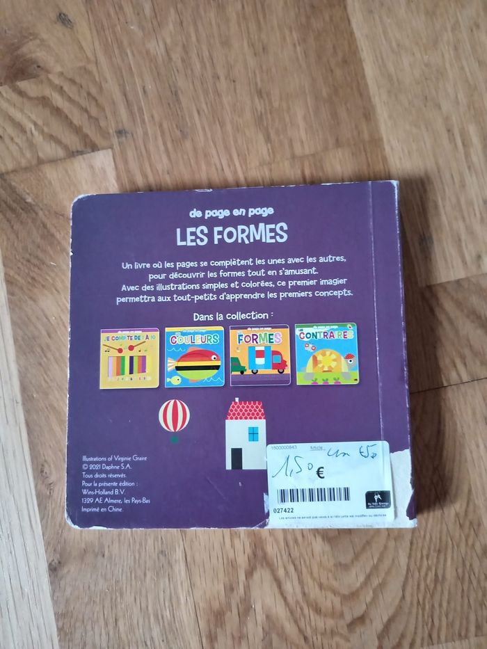 Les formes - livre cartonné - photo numéro 4