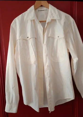 Superbe chemise surchemise vintage 100% coton
 taille 40-44