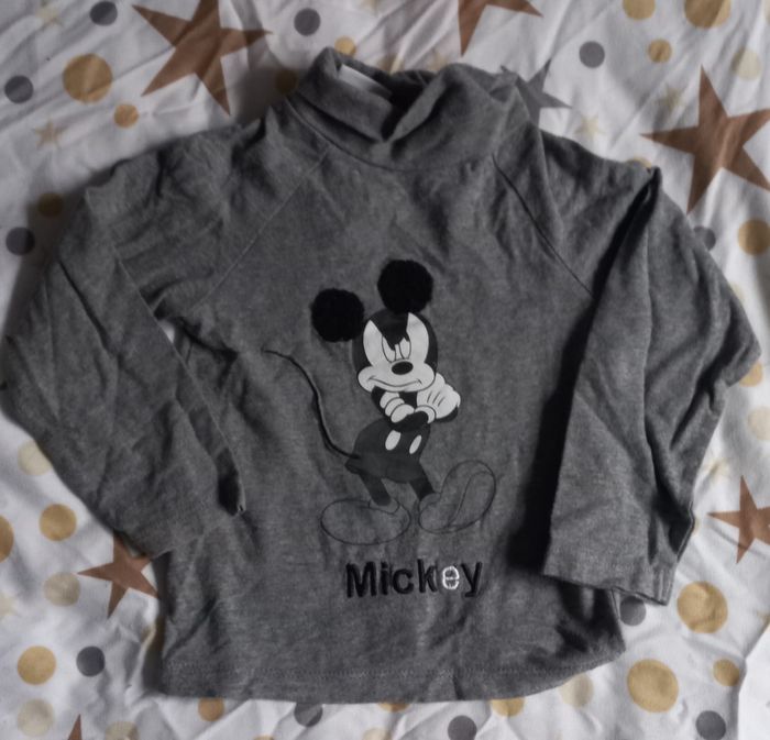 Sous pull Mickey 12 mois
