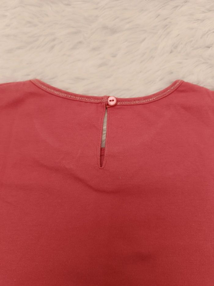 Tshirt manches courtes rose T. 14 ans - photo numéro 4