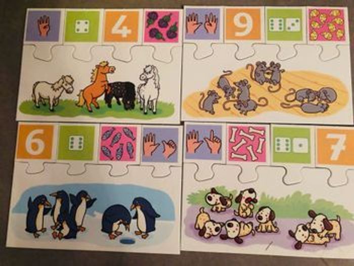 1, 2, 3 - jeu d'apprentissage - jouet enfant apprendre à compter - photo numéro 4