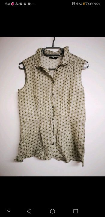 Blouse manche courte h&m