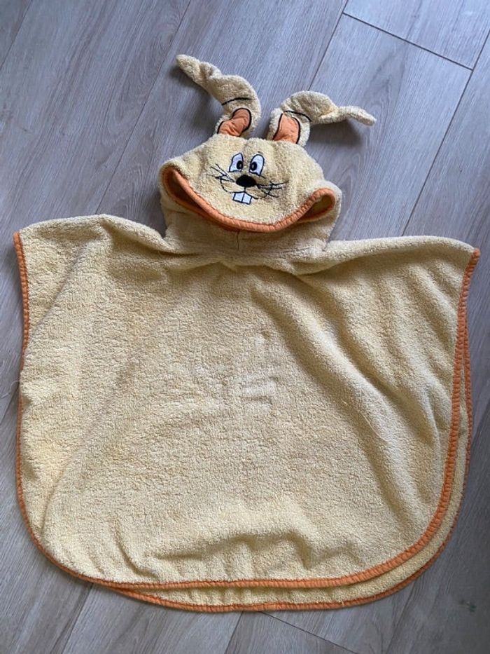 Poncho de bain 100% coton taille unique