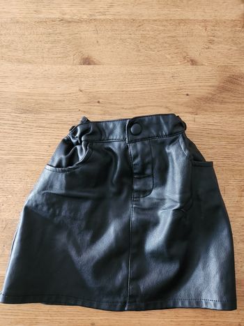 Jupe en cuir