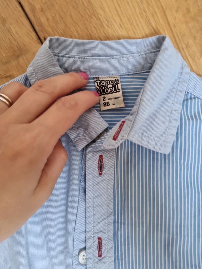 Chemise enfant 24mois - photo numéro 3