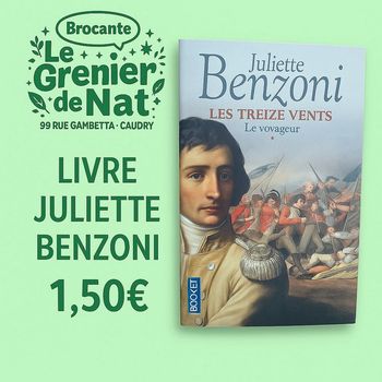 Livre Juliette Benzoni les treize vents