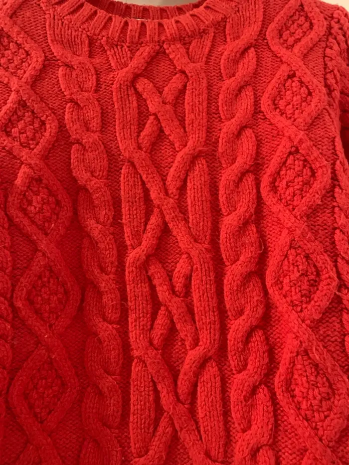 Pull Naf Naf orange corail S - photo numéro 5