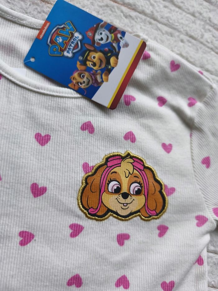 Top manches longues pat patrouille neuf avec étiquette taille 6 ans - photo numéro 2