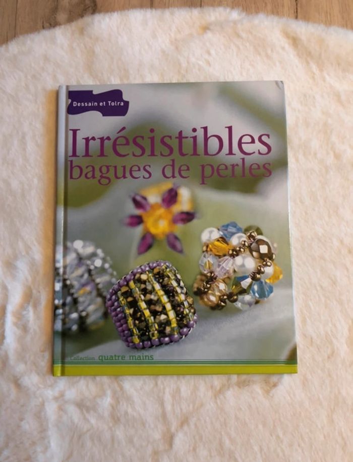 Livre - Création de bagues en perles