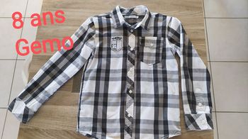 Chemise manches longues 8 ans Gemo