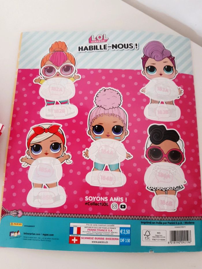 Album panini lol surprise - photo numéro 3