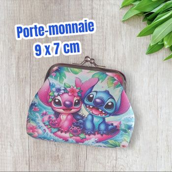 Porte monnaie Stitch disney
