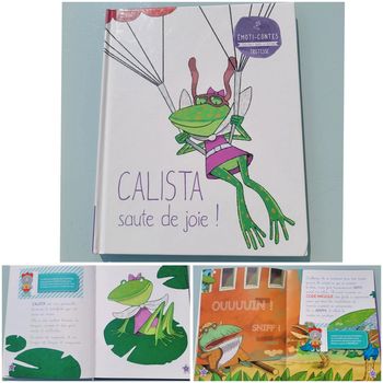 Livre sur les émotions 🐸 Calista saute de joie ! 🐸 90