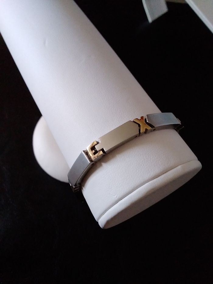 Gourmette/Bracelet EX doré Magnetix - photo numéro 3