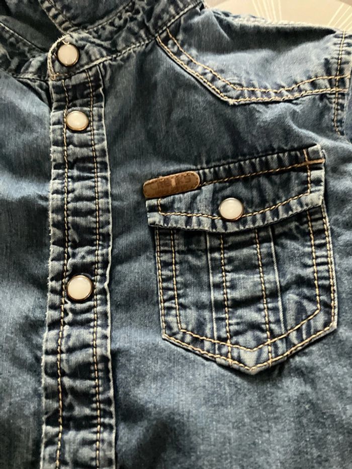 Chemise en jeans - photo numéro 4