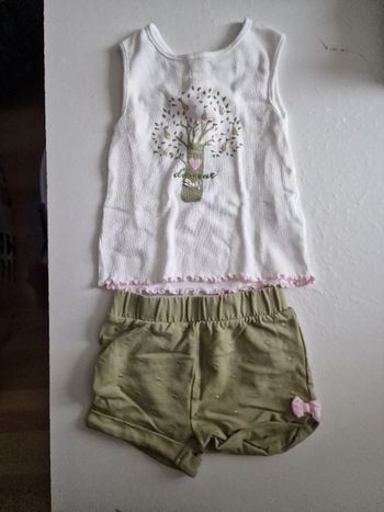 Ensemble bébé fille taille 18mois