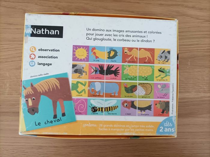 Jeu domino des animaux - photo numéro 2