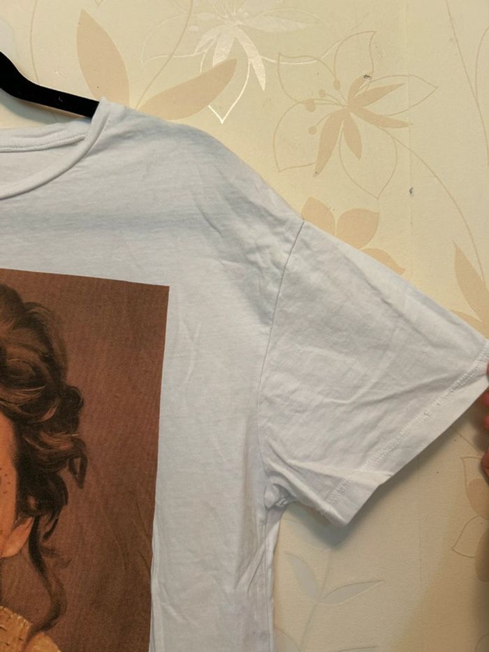 T-shirt imprimé visage taille L - photo numéro 5