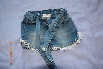 Short fille 5 ans orchestra dentelle