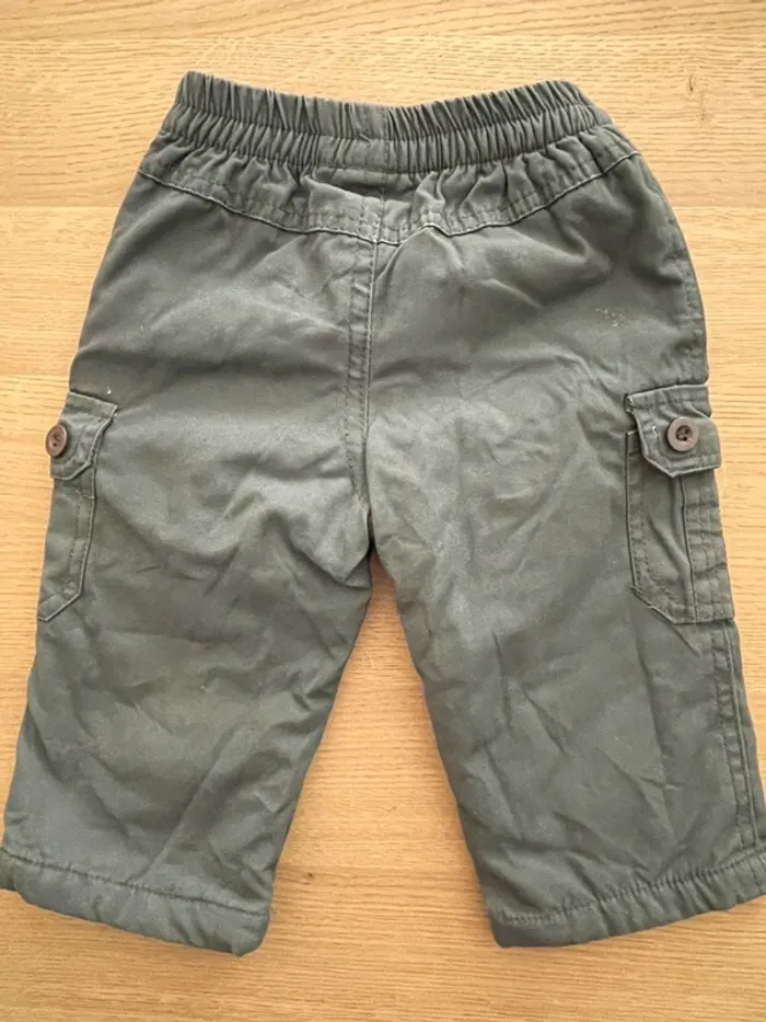 Pantalon épais gris Tom et Kiddy 12 mois - photo numéro 3