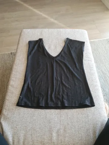 Tee shirt à paillete