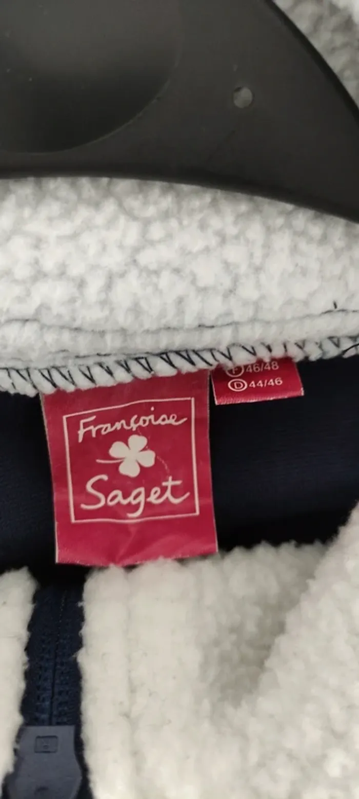 Veste Polaire Françoise Saget 46/48 - photo numéro 2