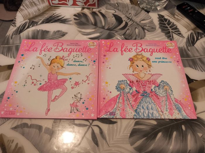 2 albums la fée baguette